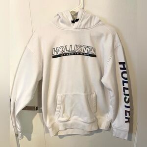 👛5/$50;Hollister Reflective Hoodie Size Large
